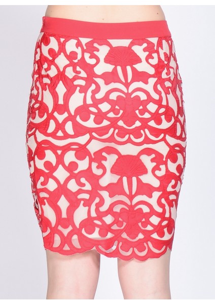 Kırmızı Kadın Etek 8610K5FR fiyatları