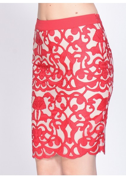 Kırmızı Kadın Etek 8610K5FR modelleri