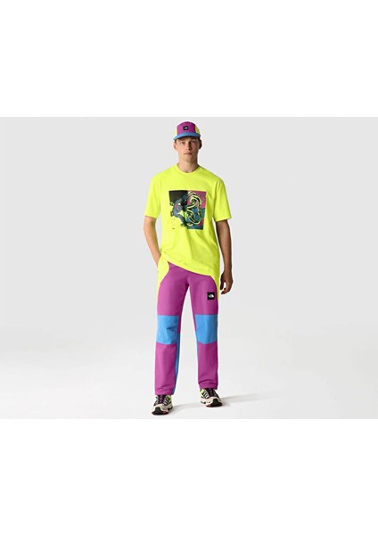 M Graphic T-Shirt Erkek Günlük Tişört NF0A823Y8NT1 Yeşil indirimleri