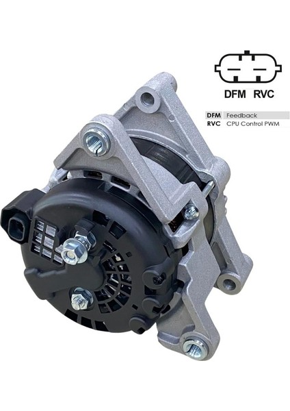 12V Alternatör Dinamo Delco Tipi 100 A (Soketli 2 Fiş) (Dfm Rcv) Chevrolet-Opel Astra J/ınsıgnıa-Vw fırsatları