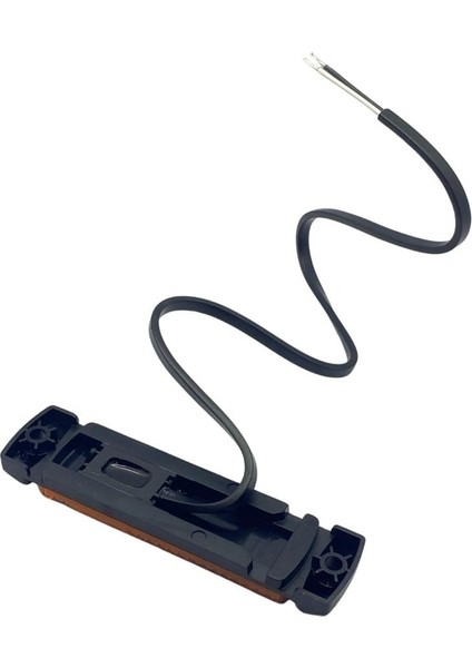 12V-24V YAN İKAZ LAMBASI (SİDE MARKER) LEDLİ SARI KRONE TİP DORSE (130*32 MM) E9 fiyatları