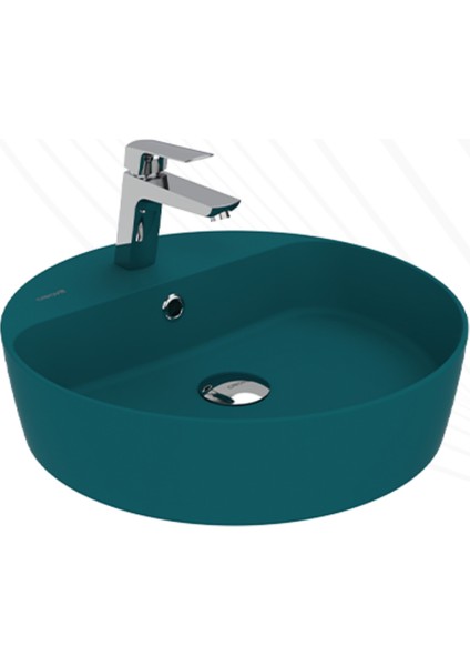 Loop 45CM Masa Üstü Çanak Lavabo Extra Mint