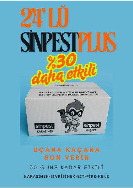 Plus % 30 Daha Etkili 24 Adet 500ML