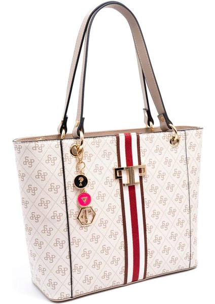 Kadın Omuz Çantası 1176-46276 Sılver Polo Bayan Çantası C178 Bej-Mat Kum fiyatları