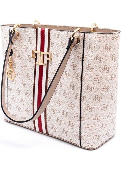 Kadın Omuz Çantası 1176-46276 Sılver Polo Bayan Çantası C178 Bej-Mat Kum indirimleri