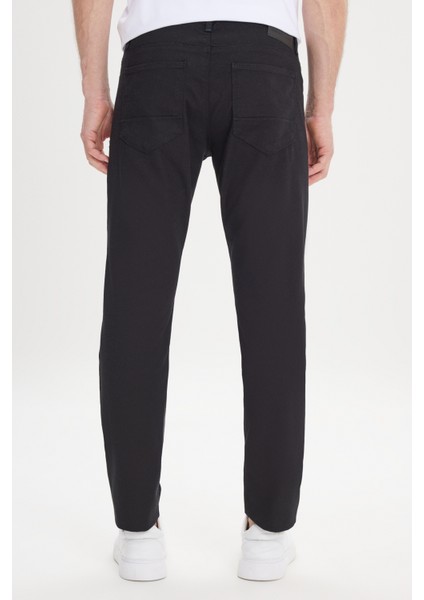 Slim Fit Dar Kesim 5 Cep Armürlü Esnek Pantolon