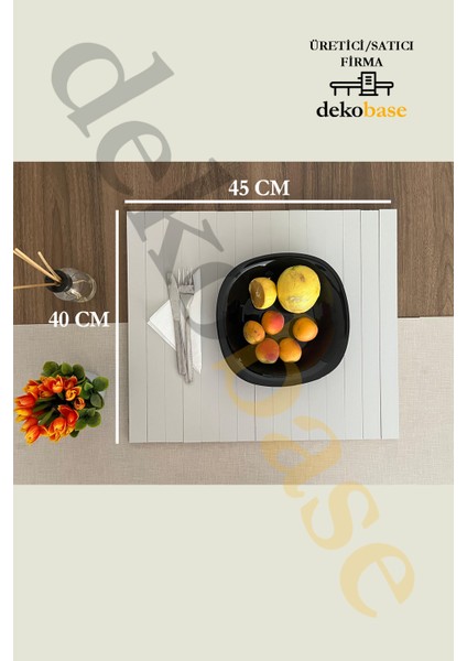 Açık Gri (4 Adet) Çok Amaçlı Koltuk Kenar Sehpası, Supla, Yemek Servis Altlığı fiyatları