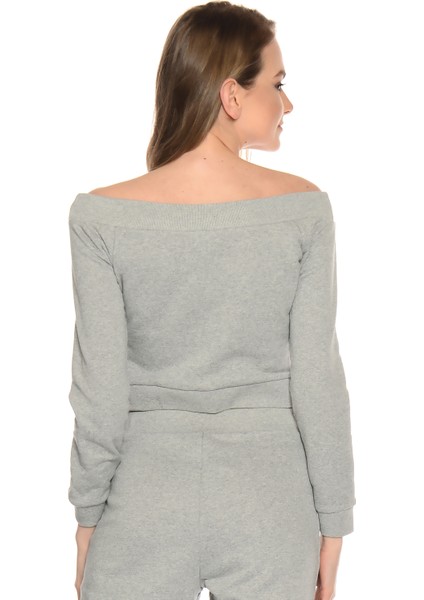 Gri Kadın Bluz TP03277