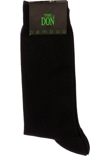 Erkek Siyah Uzun Çorap