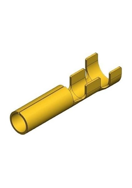 Dişi Fiş Yuvarlak (Delik Çapı:4 Mm)