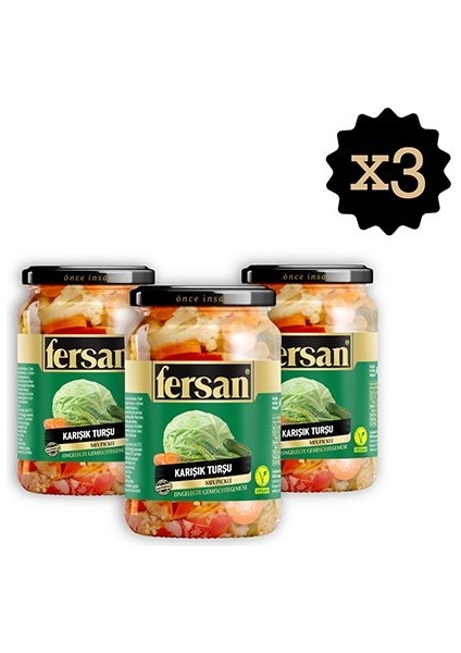 Fersan Karışık Turşu 720 CC