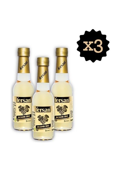 Fersan Condımento Balsamıco Bıanco 250 CC Cam