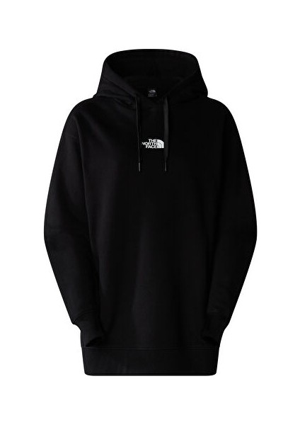 W Zumu Hoodie Kadın Günlük Sweatshirt NF0A87DGJK31 Siyah