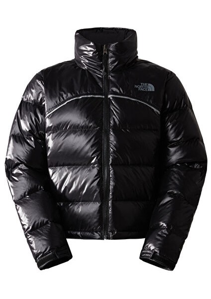 W 2000 Retro Nuptse Jacket Kadın Outdoor Kısa Mont NF0A831FJK31 Siyah