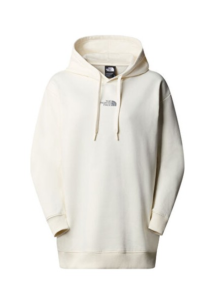 W Zumu Hoodie Kadın Günlük Sweatshirt NF0A87DGQLI1 Krem