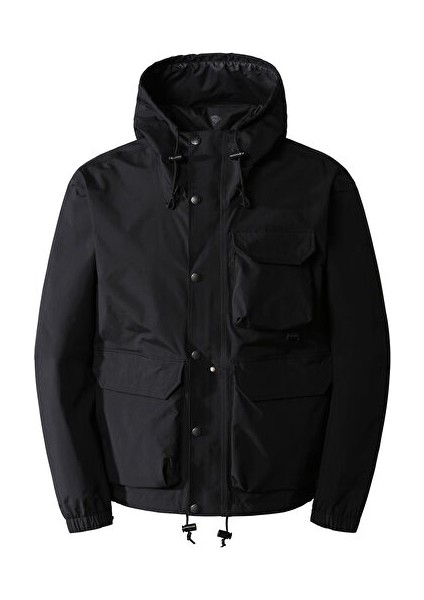 M M66 Utility Rain Jacket Erkek Outdoor Yağmurluk NF0A7URVJK31 Siyah