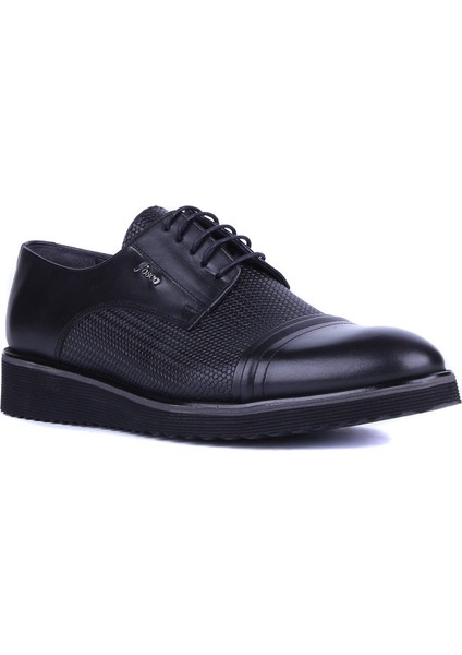 - Siyah Hakiki Deri Erkek Günlük Ayakkabı 7042 - 6945 fiyatları