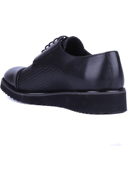 - Siyah Hakiki Deri Erkek Günlük Ayakkabı 7042 - 6945 fırsatları