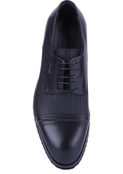 - Siyah Hakiki Deri Erkek Günlük Ayakkabı 7042 - 6945 indirimleri