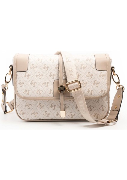 Kadın Çapraz Çanta 1182-46516 Sılver Polo Çapraz Bayan Çantası M178 Bej-Mat Kum indirimleri