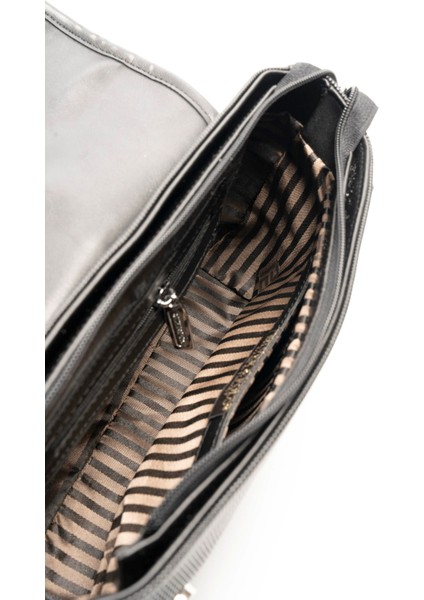 Kadın Çapraz Çanta 1182-46516 Sılver Polo Çapraz Bayan Çantası M178 Bej-Mat Kum