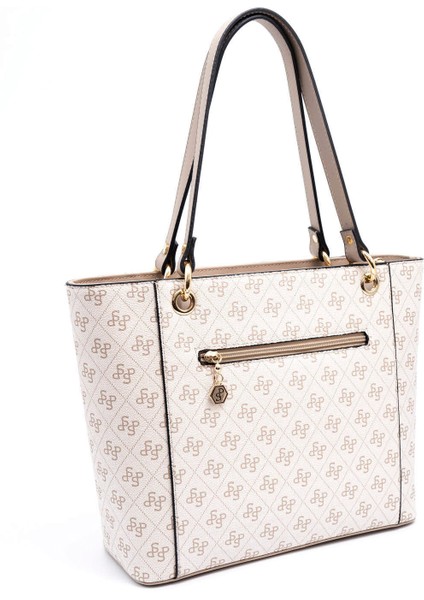 Kadın Omuz Çantası 1176-46270 Sılver Polo Bayan Çantası M178 Bej-Mat Kum fırsatları