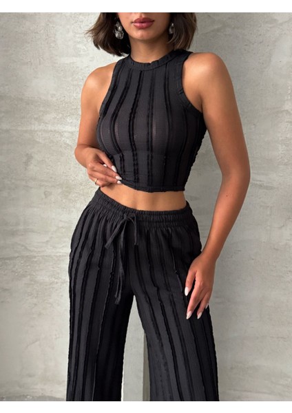 Premium Kalite Pantolon Crop Takım modelleri