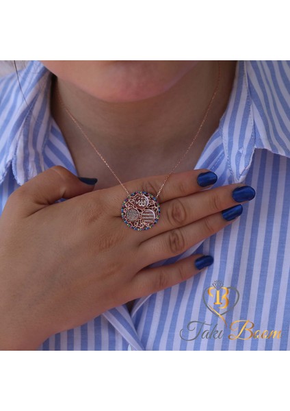 3 Dualı Kolye Ayetel Kürsi Nazar Duası Allah Yazılı 925 Ayar Gümüş