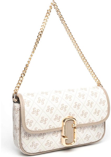 Kadın Çapraz Çanta 1171-46419 Sılver Polo Çapraz Bayan Çantası M178 Bej-Mat Kum fiyatları