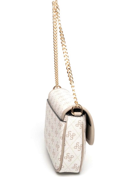 Kadın Çapraz Çanta 1171-46419 Sılver Polo Çapraz Bayan Çantası M178 Bej-Mat Kum modelleri