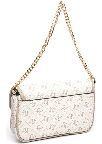 Kadın Çapraz Çanta 1171-46419 Sılver Polo Çapraz Bayan Çantası M178 Bej-Mat Kum fırsatları