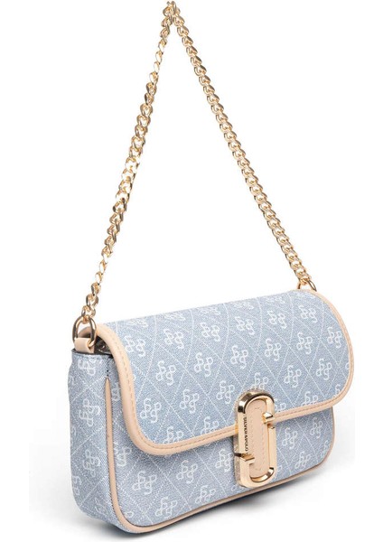 Kadın Çapraz Çanta 1171-46327 Sılver Polo Çapraz Bayan Çantası M178 Mavi-Mat Ten fiyatları