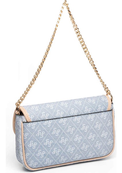 Kadın Çapraz Çanta 1171-46327 Sılver Polo Çapraz Bayan Çantası M178 Mavi-Mat Ten fırsatları