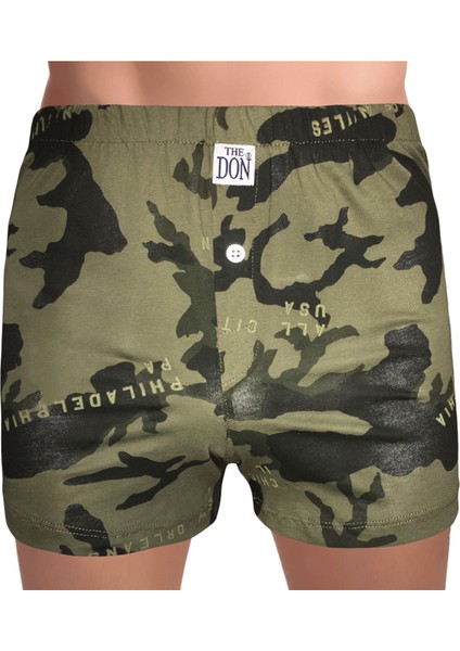 Erkek Pamuklu Renkli Boxer