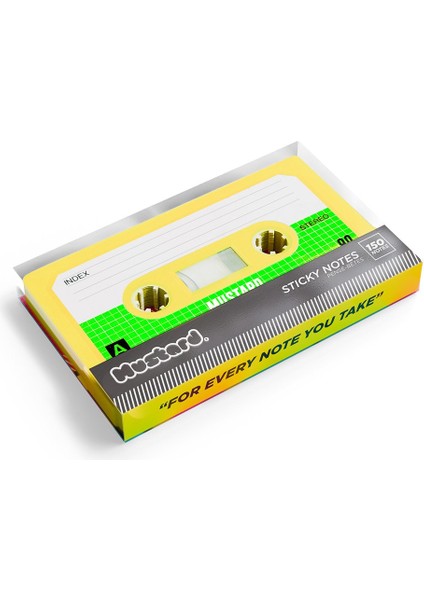 Kaset Sticky Not Kağıdı