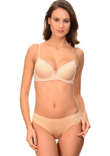 Dolgusuz Soft Kap Sütyen Essential 3005 - Ten
