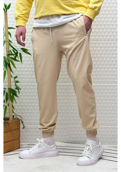 Erkek Full Likralı Paça Lastikli Jogger Pantolon modelleri