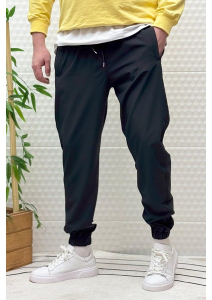 Erkek Full Likralı Paça Lastikli Jogger Pantolon modelleri
