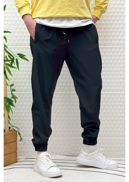 Erkek Full Likralı Paça Lastikli Jogger Pantolon fırsatları