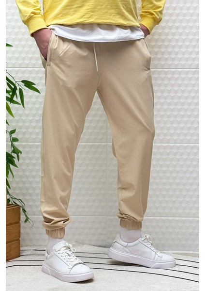 Erkek Full Likralı Paça Lastikli Jogger Pantolon fırsatları