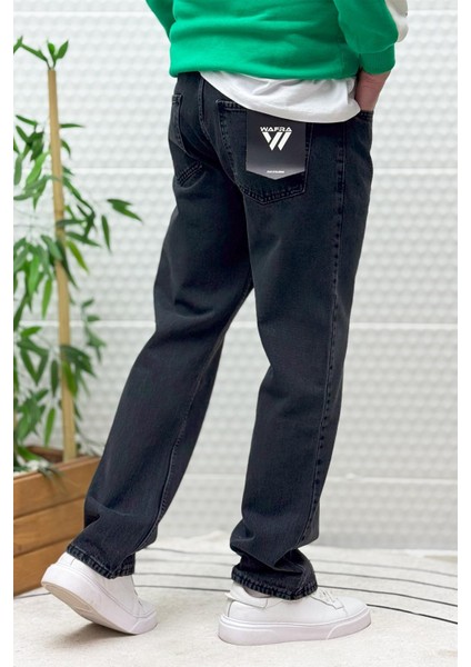 Erkek Beli Lastikli Rahat Kullanım Baggy Kot Pantolon indirimleri