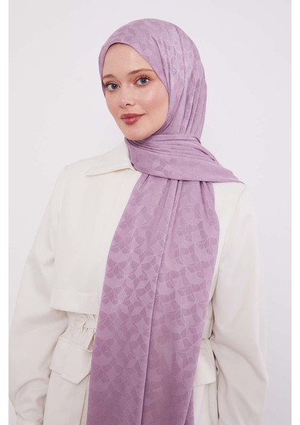 Mor Kristal Desen Jakar Capri Şal modelleri