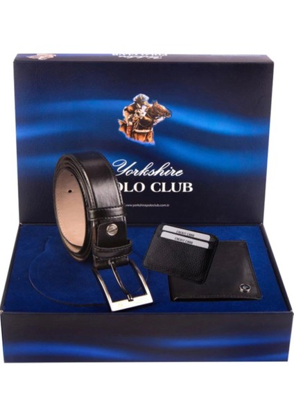 Polo Club 3'lü Erkek Cüzdan Kemer Kartvizitlik Çeyizlik Set indirimleri