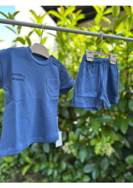 Sunlite Dreams. Lacivert Ikili Takım %100 Pamuk fiyatları