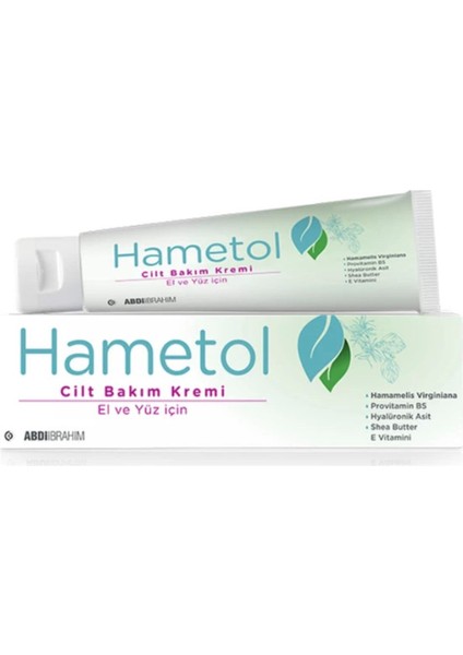 Hametol Cilt Bakım Kremi El ve Yüz Için 30 gr 8699514350156 Klasik