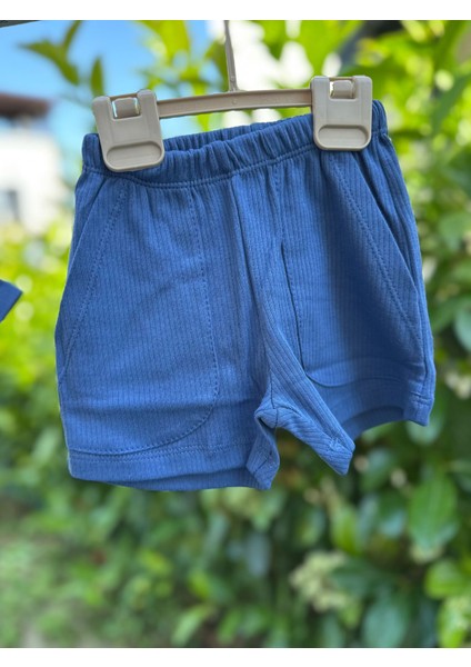 Sunlite Dreams. Lacivert Ikili Takım %100 Pamuk