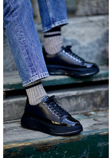 Caddya Model Kombinasyonlu Hakiki Deri Sneaker fiyatları