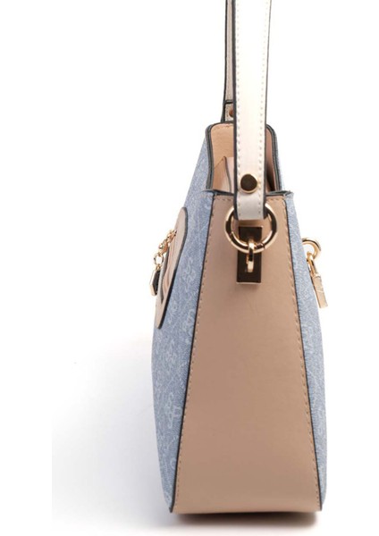 Kadın Çapraz Çanta 1102-46719 Sılver Polo Çapraz Bayan Çantası M178 Mavi-Mat Ten-Kemik modelleri