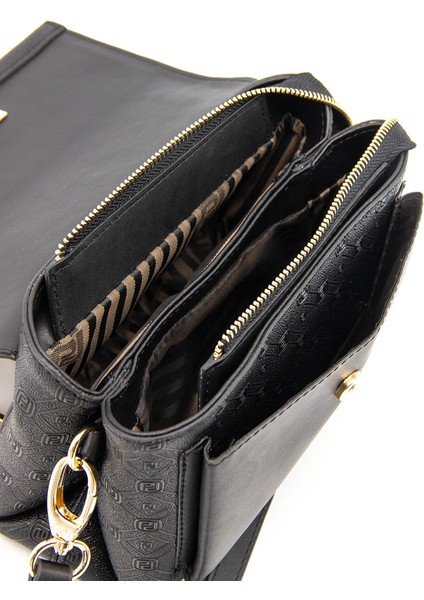 Kadın Çapraz Çanta 1148-45031 Sılver Polo Çapraz Bayan Çantası M178 Bej-Mat Kum