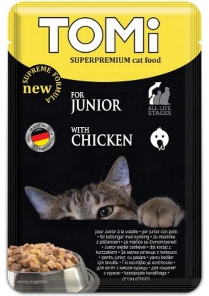 Yavru Kedi Kümes Hayvanlı Pouch Mama 100GR Sptgl